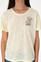 Women's Lemon Crew Neck T-Shirt 50299755-Vr035 - 6