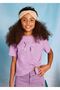 Girl's Letter T-Shirt Lilac 6024