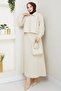 Cerza Jacket Skirt Double Suit 1534 - Beige - 5