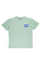 Lenithra Blue Seek Text Back Printed Unisex Oversize Gray T-Shirt - 3