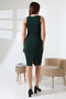 Green Basic Slim Fit Dress - 8