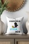 Heroes Are Born This Month Printed Gift for Wife, Lover, Friend Father Satin Mini Decorative Pillow - 2