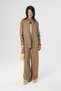 Women's 100% Linen Shirt with Button Detail on the Sides - 4