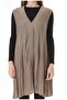 Women's Knitwear Seasonal Araboy Mercerized Large Size Mother Vest - 2