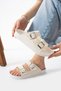 Mikano Flexible Comfortable Soft Sole Double Buckle Daily Stylish Women's Slippers Double Tape Slippers - 4