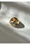KNIT GOLD COLOR RING - 4