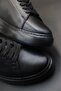 Hidden Heel High Sole +7.5 cm Height Increase Genuine Leather Men's Shoes | Hidden Heel Shoes - 7