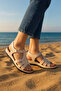 Orthopedic Sole Velcro Sandals Stylish Modern Daily Sandals - 6