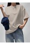Women's Relaxed Cut Crew Neck Basic T-Shirt - 4