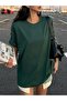 Women's Relaxed Cut Crew Neck Basic T-Shirt - 3