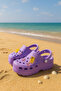 Jelly Boned Beaded Girls' Sandals-Slippers - 4