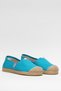 Women's Linen Ballerina Shoes Blue - 3
