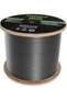 Gabble305 Meters 23 Awg Outdoor Cat6 Black Outdoor Environment Cable 0.57mm A++ Quality