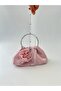 Copy - Shiny Satin Rose Portfolio Evening Dress Handbag - 3