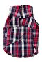 Small Breed Navy Red Plaid Dog Shirt Cat Shirt (1-10 kg) - 2