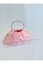 Shiny Satin Rose Portfolio Evening Dress Handbag - 2