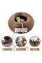 Magic Organ Cat Toy, Collapsible Toy Track Ball, Interactive Circular Play Tower with Rolling Ball - 2