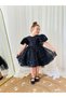 Black Stone Vintage Baby Girl Dress - 2