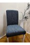 Jakarli Chair Cover 6Pcs Rod Pattern High Elasticity Chair Case - 2