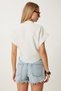 Women's Bone Binding Detailed Woven Shirt Li̇00124 - 3