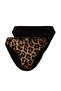 Leopar Ve Siyah 2'li Regular Normal Bel Bikini Altı TBESS25BA00054 - 7
