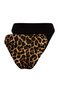 Leopar Ve Siyah 2'li Regular Normal Bel Bikini Altı TBESS25BA00054 - 9