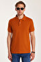 Men's Slim Fit Slim Fit 100% Cotton Tile Polo Neck T-Shirt