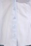 Açık Mavi Çizgili Peplum Askılı Fitted Dokuma Bluz TWOSS25BZ00552 - 3