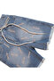 Glitter Written 3-7 Years Old Girl Jeans Shorts - 3