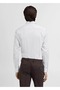 Slim fit pamuklu gömlek - 4