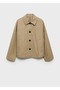 Buttoned Straight Cut Cotton Jacket - 3