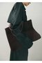 Stitched Leather Shopper Bag - 2