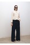 Tweed Jacket with Striped Collar - 2