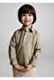 Polo Cut Cotton Shirt