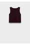 Slim Ribbed Knit Top - 3