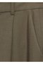 Straight Cut Mid-Rise Pants - 6