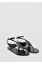Leather banded sandals