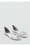 Metallic Leather Sandals
