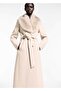 Wool Coat with Detachable Collar