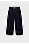 Wideleg Crop Stitched Jean - 3