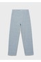 Cotton Striped Woven Seersucker Fabric Pants - 3