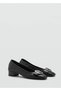 Buckle Leather Shoes