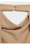 Drape yakalı lyocell bluz - 6