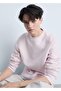 Cotton Sweatshirt with Round Neck - 8