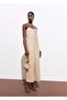 Heart Neckline Cotton Dress - 2