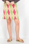 Women Knitted Midi Skirts, Green