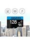ADATA Premier 128GB MicroSDHC/SDXC UHS-I Class 10 V10 A1 Memory Card with Adapter Read up to 100MB/s - 5