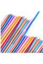 Party Straw with Cover, Multicolor - 4