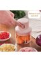 Mini Garlic Chopper Chili Mincer, Electric Food Chopper Wireless Mini Electric Garlic Food Blender - 4