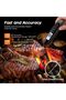 Food Thermometer, Instant Read Meat Thermometer with Ultra-Thin Probe, Grill Thermometer for Kitchen, Hold and Auto-Off Function, Ultra Clear LCD Display for BBQ, Grill, Milk, Water(Black) - 3
